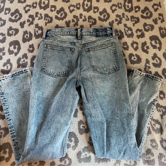 Abercrombie & Fitch the 90’s skinny high rise jean acid wash - Picture 4 of 4